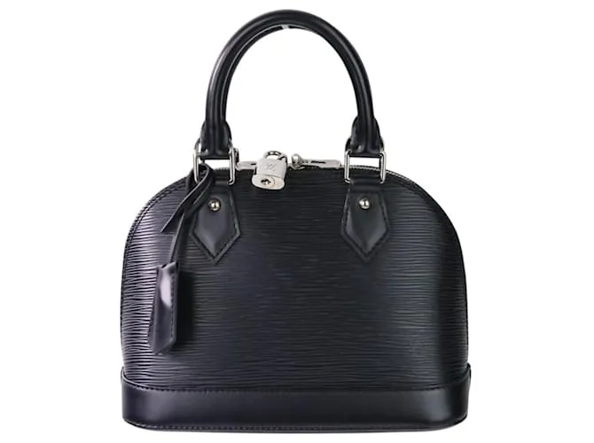 Borsa a Spalla Epi Alma BB di Louis Vuitton Nero