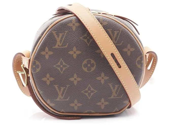 Borsa a Spalla Boite Chapeau Souple PM Monogram Louis Vuitton Marrone