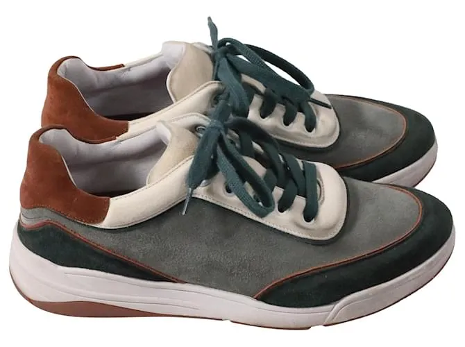 Sneakers Loro Piana Play in suede multicolore