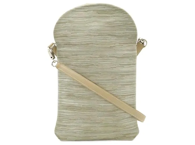 Borsa a spalla in vitello Vibrato di Hermès Verde