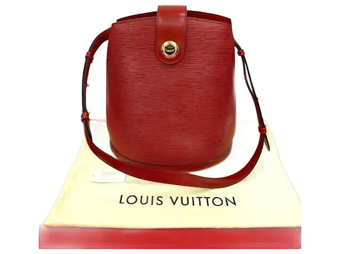 Borsa 2 in 1 Cluny Epi di Louis Vuitton Rosso
