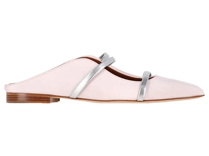 Autre Marque Mule Maureen in Raso Rosa di Malone Souliers