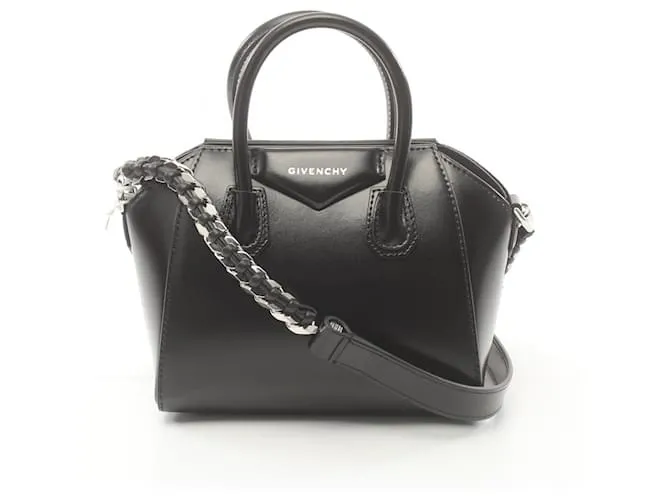 Borsa in pelle BB50ZRB1R0001 di Givenchy Nero