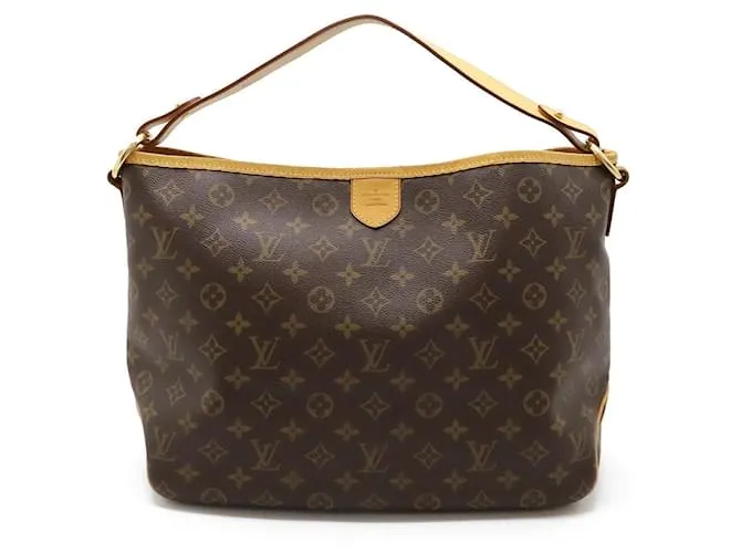 Borsa a Spalla Monogram Delightful di Louis Vuitton Marrone