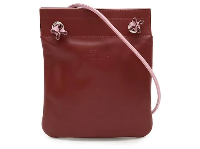 Borsa a Spalla Aline Mini Swift di Hermès Marrone