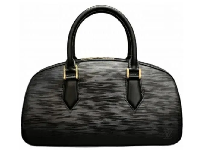 Borsa a mano Jasmin Epi Louis Vuitton Nero