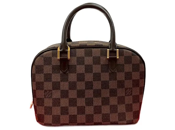 Borsa a mano Sarria Mini Damier Louis Vuitton Marrone