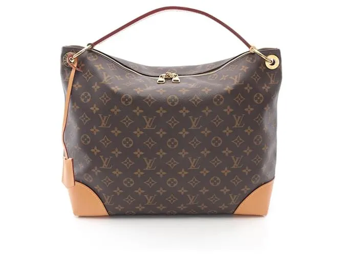 Borsa a Spalla Monogram Verry MM di Louis Vuitton Marrone