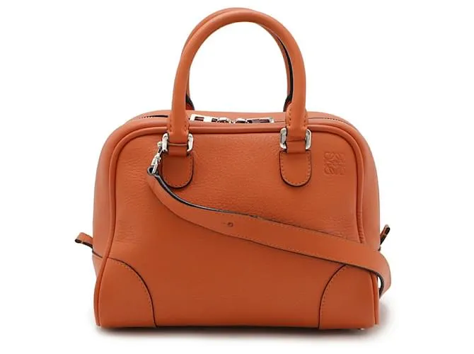 Borsa 2 in 1 Loewe Amazona 75 in pelle Arancione