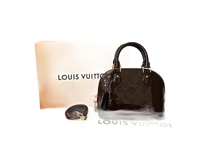 Borsa 2 in 2 Louis Vuitton Alma BB Monogram Marrone