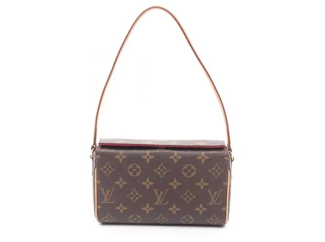 Borsa a mano Monogram Recital di Louis Vuitton Marrone