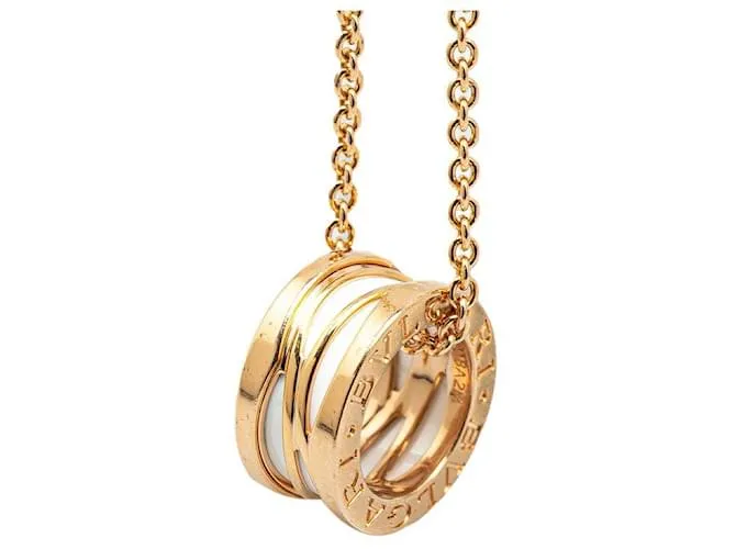 Bulgari Collana Bvlgari B.zero1 Legend in ceramica Au750 Rosa