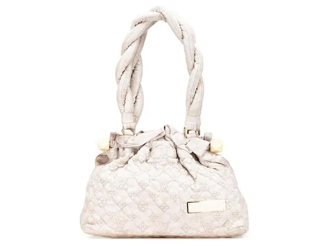 Borsa a Spalla Monogram Stratus PM di Louis Vuitton Marrone Beige