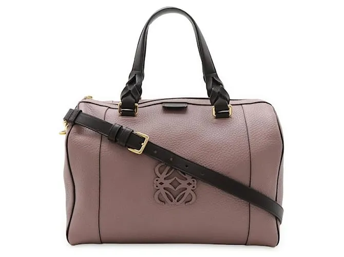 Borsa in pelle 2 in 1 Loewe Fusta 31 Porpora