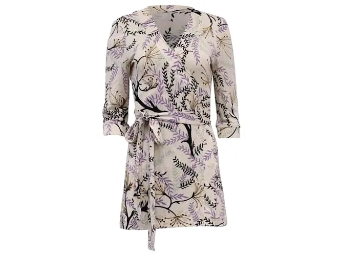 Abito avvolgente in jersey stampato M Missoni in seta multicolore