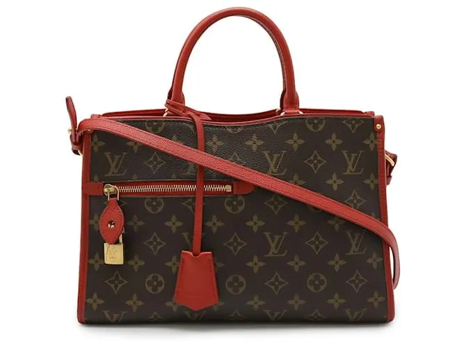 Borsa 2 in 1 Monogram Popincourt PM di Louis Vuitton Rosso