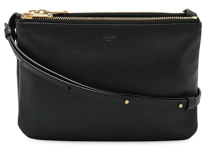 Céline Borsa a Spalla in Pelle Trio di Celine Nero