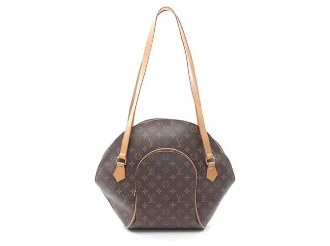 Borsa a Spalla Ellipse Monogram Louis Vuitton Metallico Bronzo