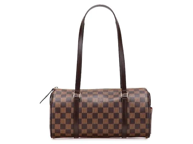 Borsa 2 in 1 Louis Vuitton Papillon 30 Damier Marrone