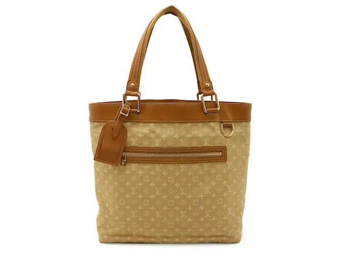 Borsa 2 in 1 Monogram Mini Lucille GM di Louis Vuitton Marrone Beige