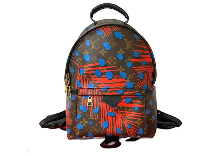 Zaino Monogram Palm Springs di Louis Vuitton Marrone