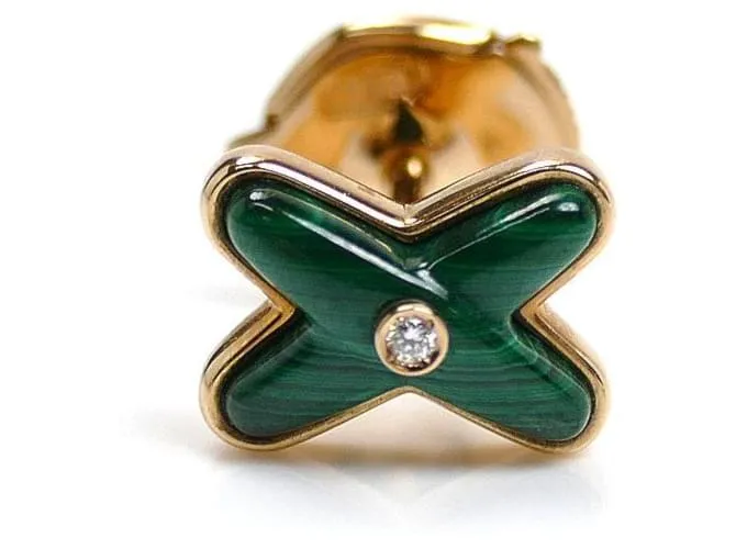 Orecchini Chaumet Jeux de Liens Au750 Verde