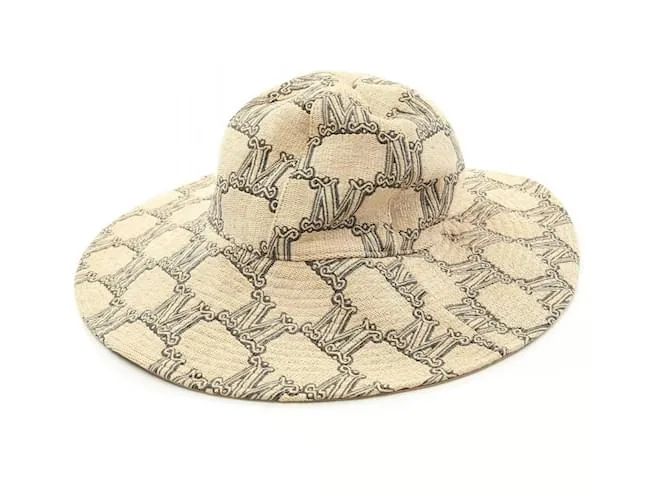 Cappello Max Mara in nylon Marrone Beige