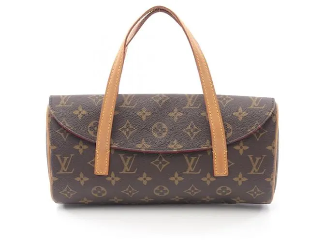 Borsa a mano Monogram Sonatine Louis Vuitton Marrone