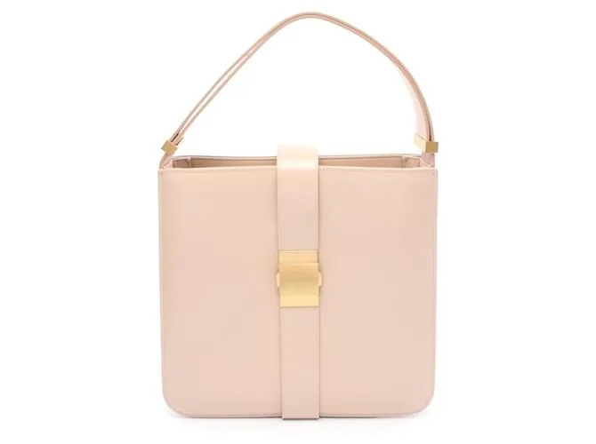 Borsa a Spalla in Pelle Marie di Bottega Veneta Rosa