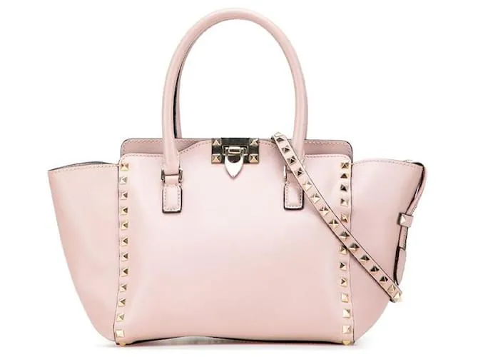 Valentino Garavani Borsa in pelle 2 in 1 Valentino Rockstuds Rosa
