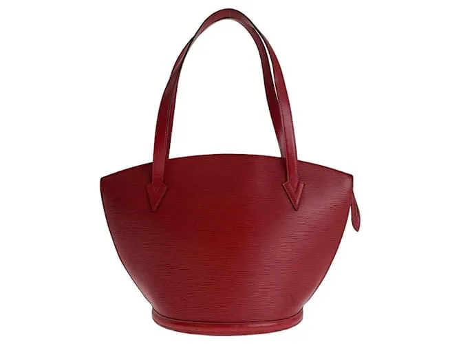 Borsa 2 in 1 Saint Jacques Epi di Louis Vuitton Rosso