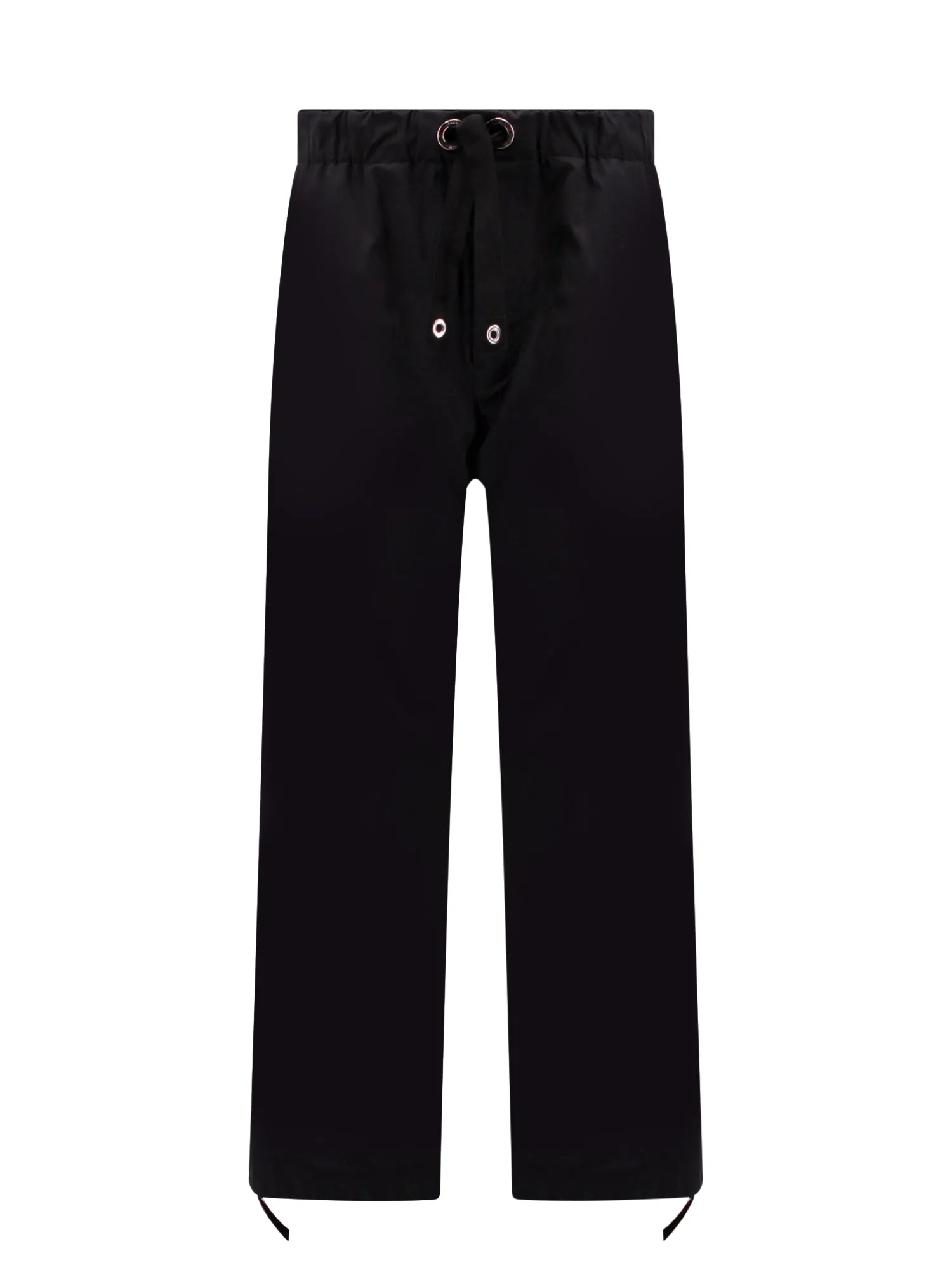 Cotton Trouser With Back Embroidered Logo