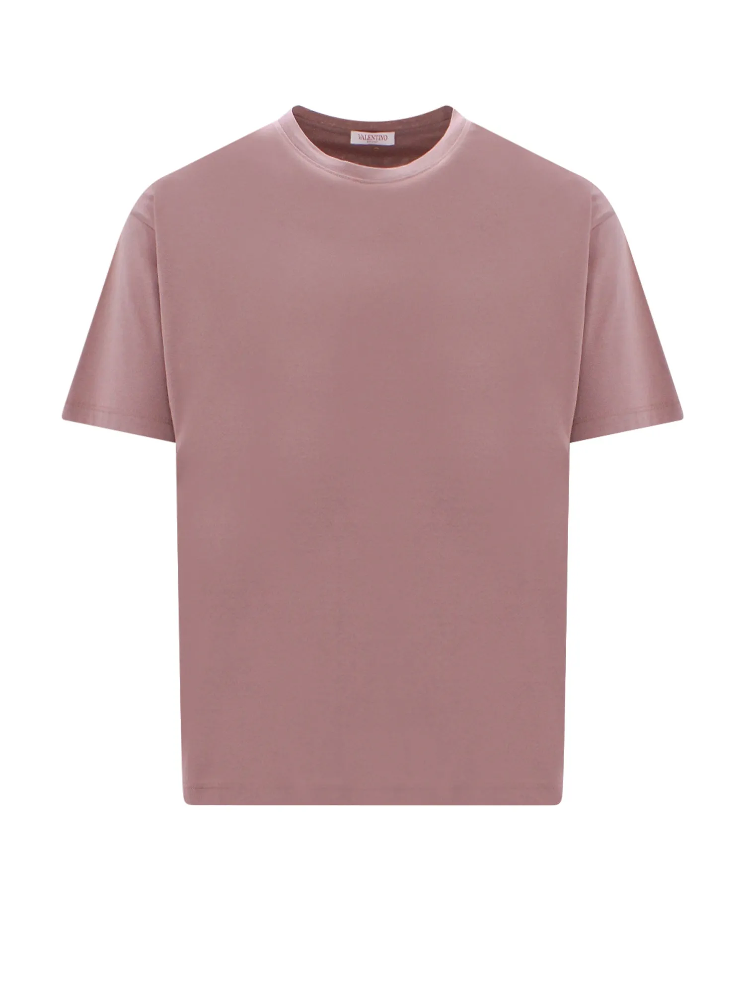 Cotton T-Shirt With Back Iconic Stud