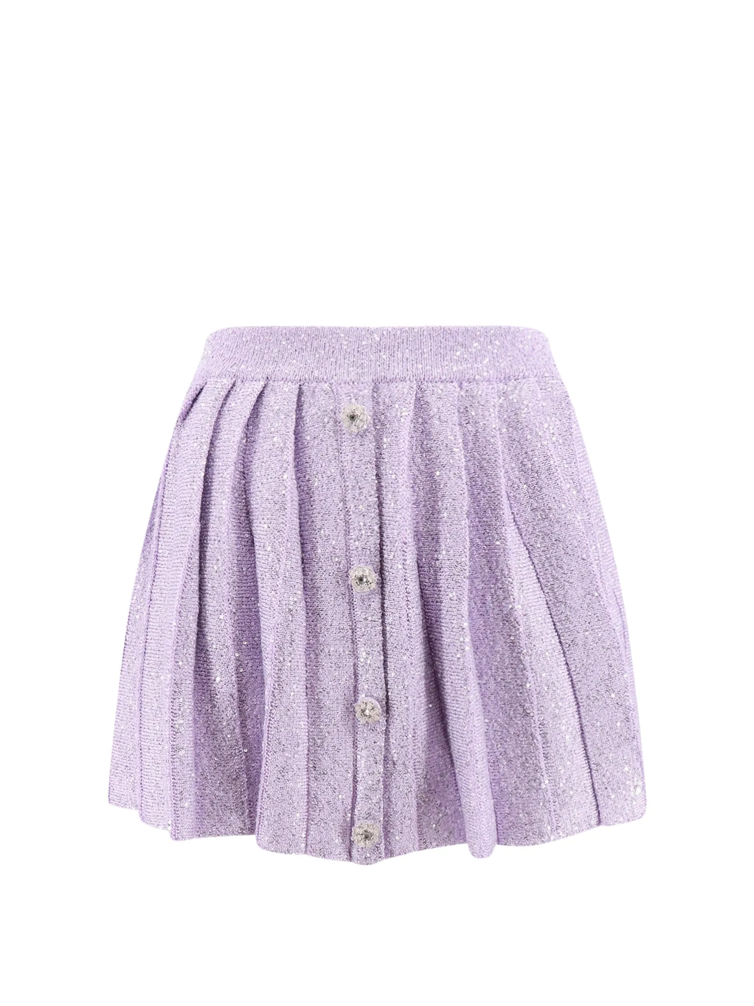 Skirt With All-Over Sequins