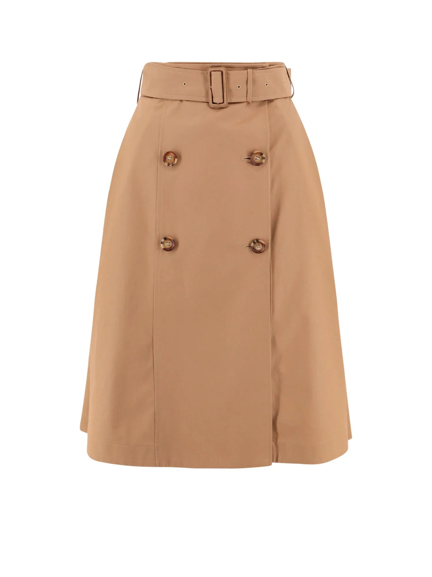 Cotton Trench Skirt