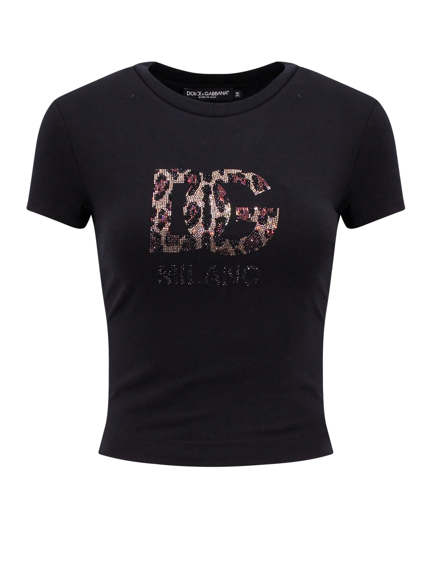 Cotton T-Shirt With Animalier Monogram