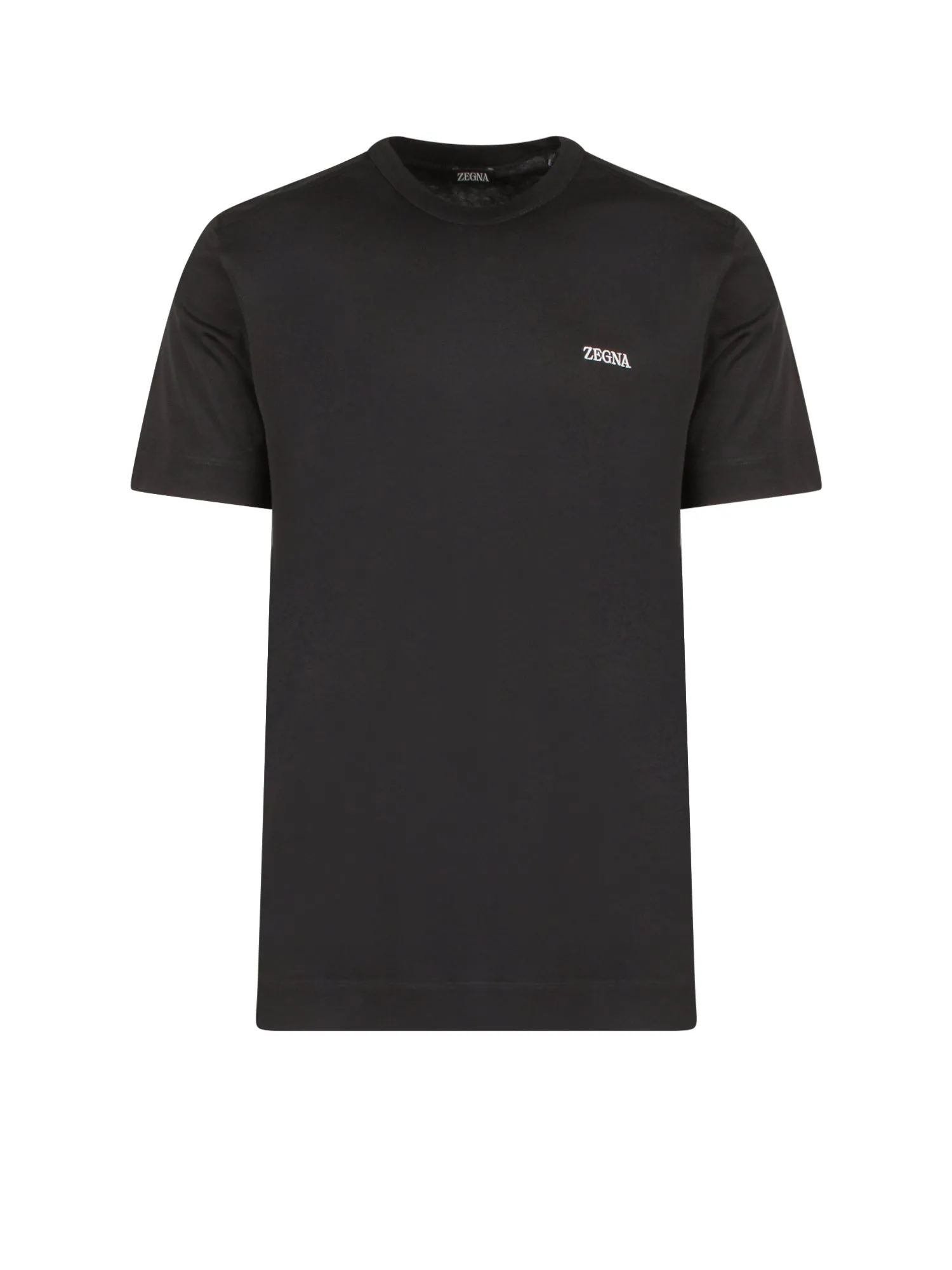 Basic T-Shirt With Logo Embroidery