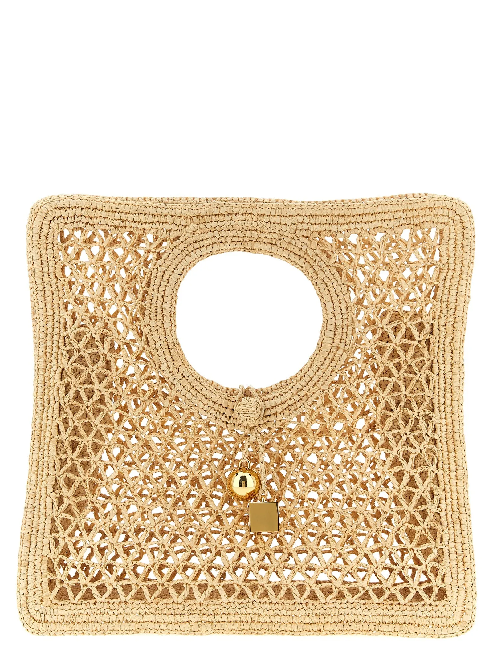 Le Petit Carré Spiaggia Borse A Mano Beige