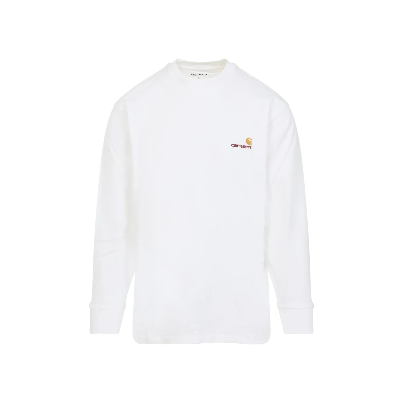 White Ls American Script Organic Cotton T-Shirt