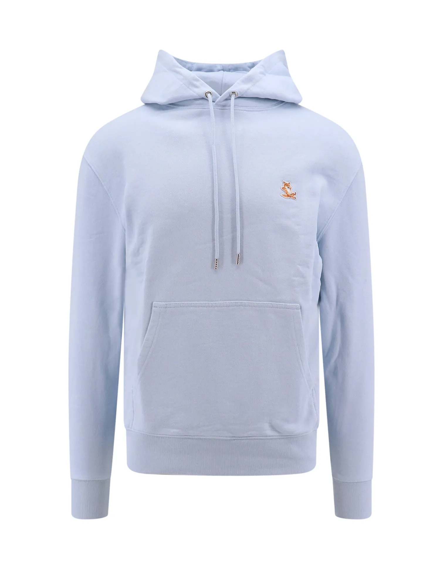 Cotton Sweatshirt With Iconic Fox Patch
