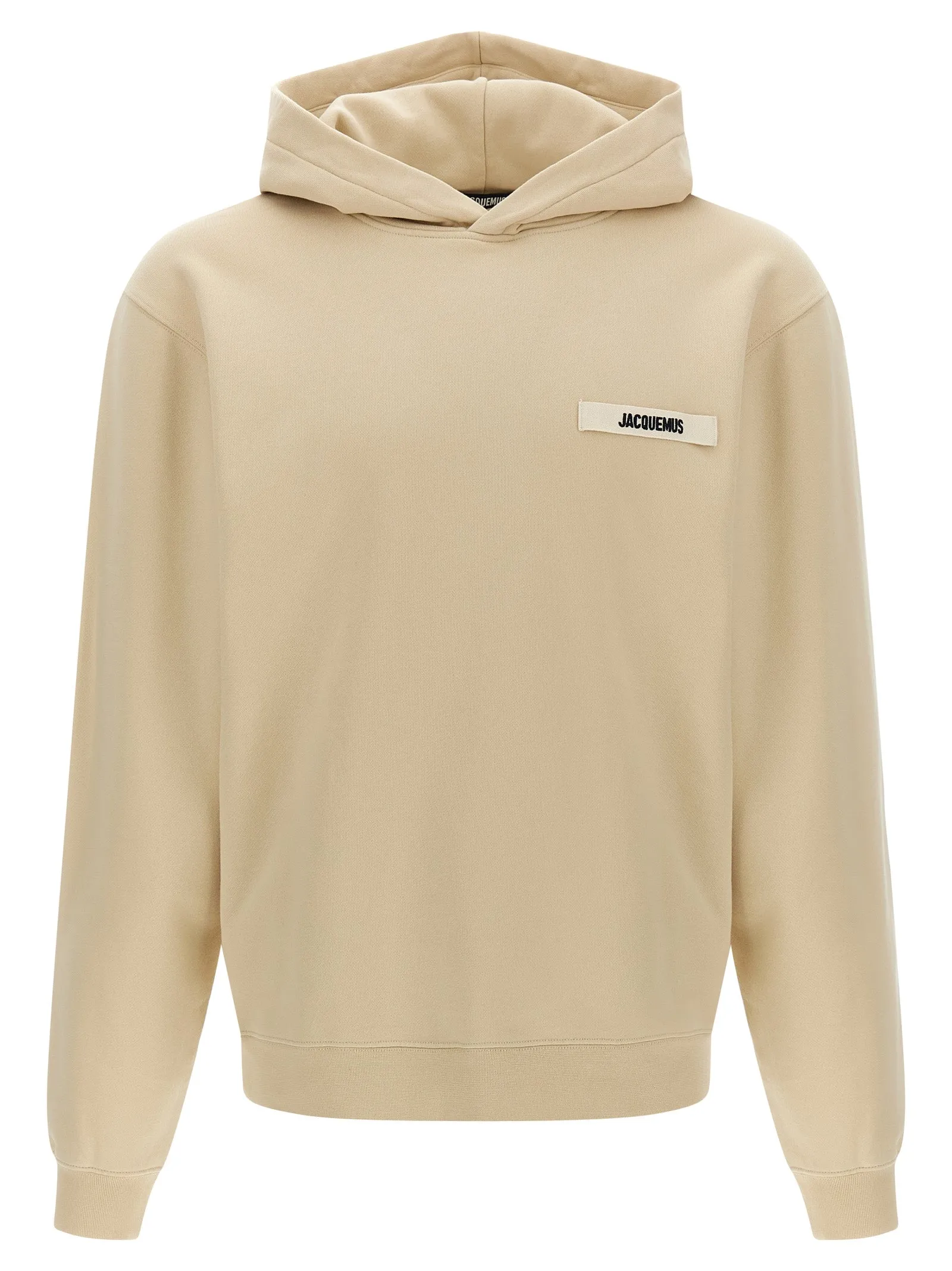 Le Hoodie Gros Grains Felpe Beige