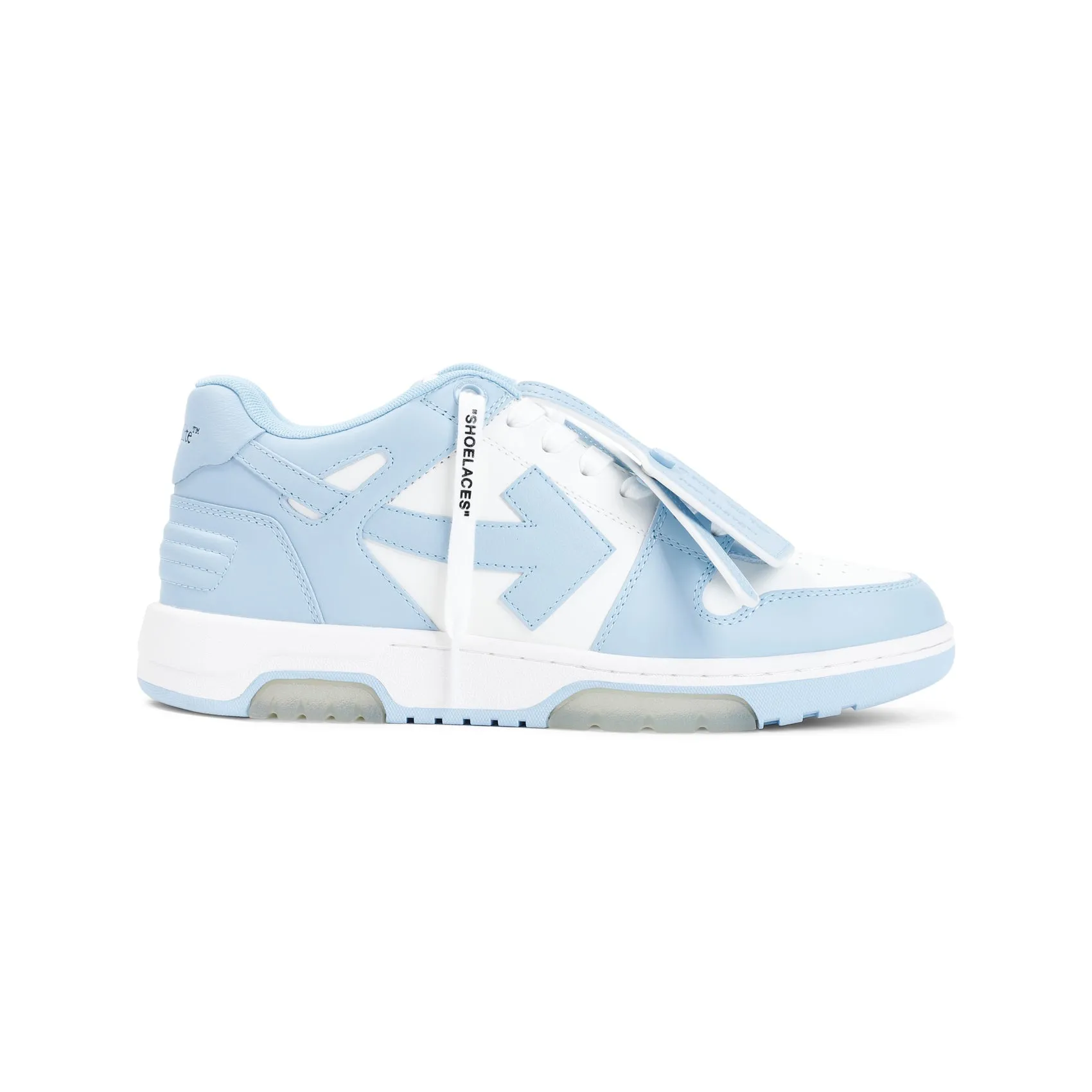 White And Light Blue Out Of Office Sneakers