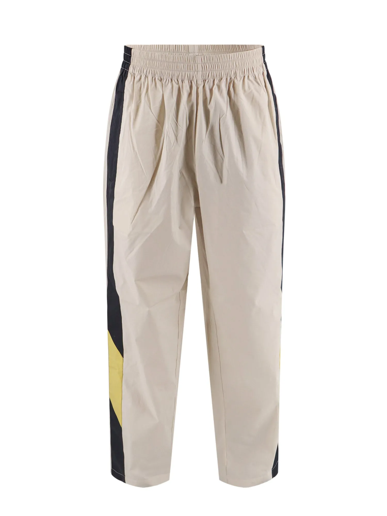 Cotton And Recycled Fibers Trouser