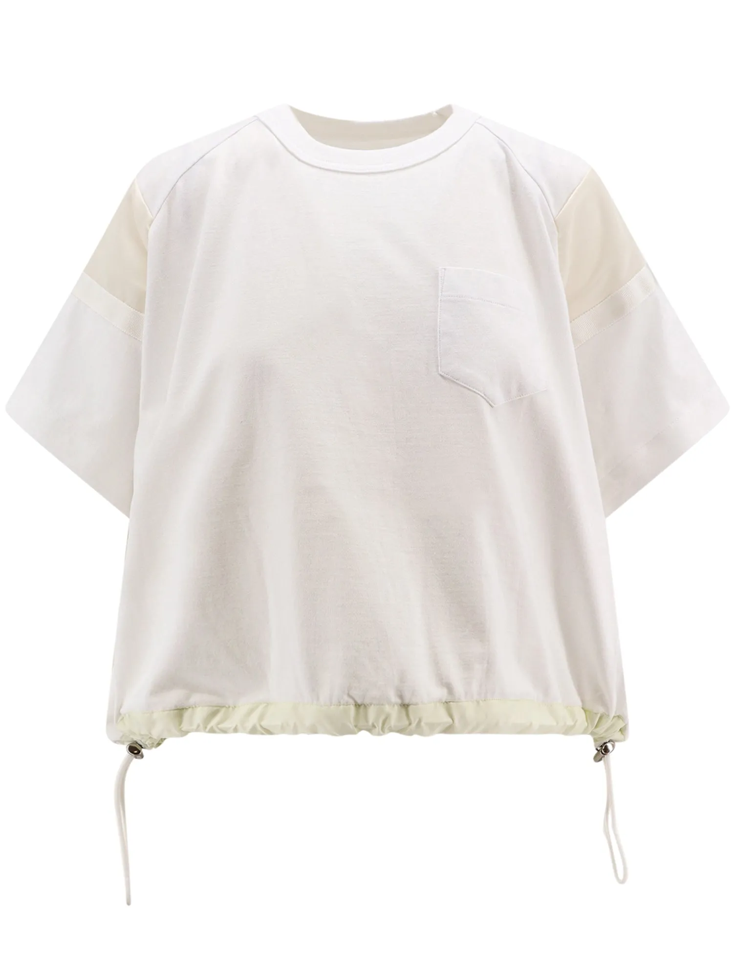 Cotton T-Shirt With Drawstring
