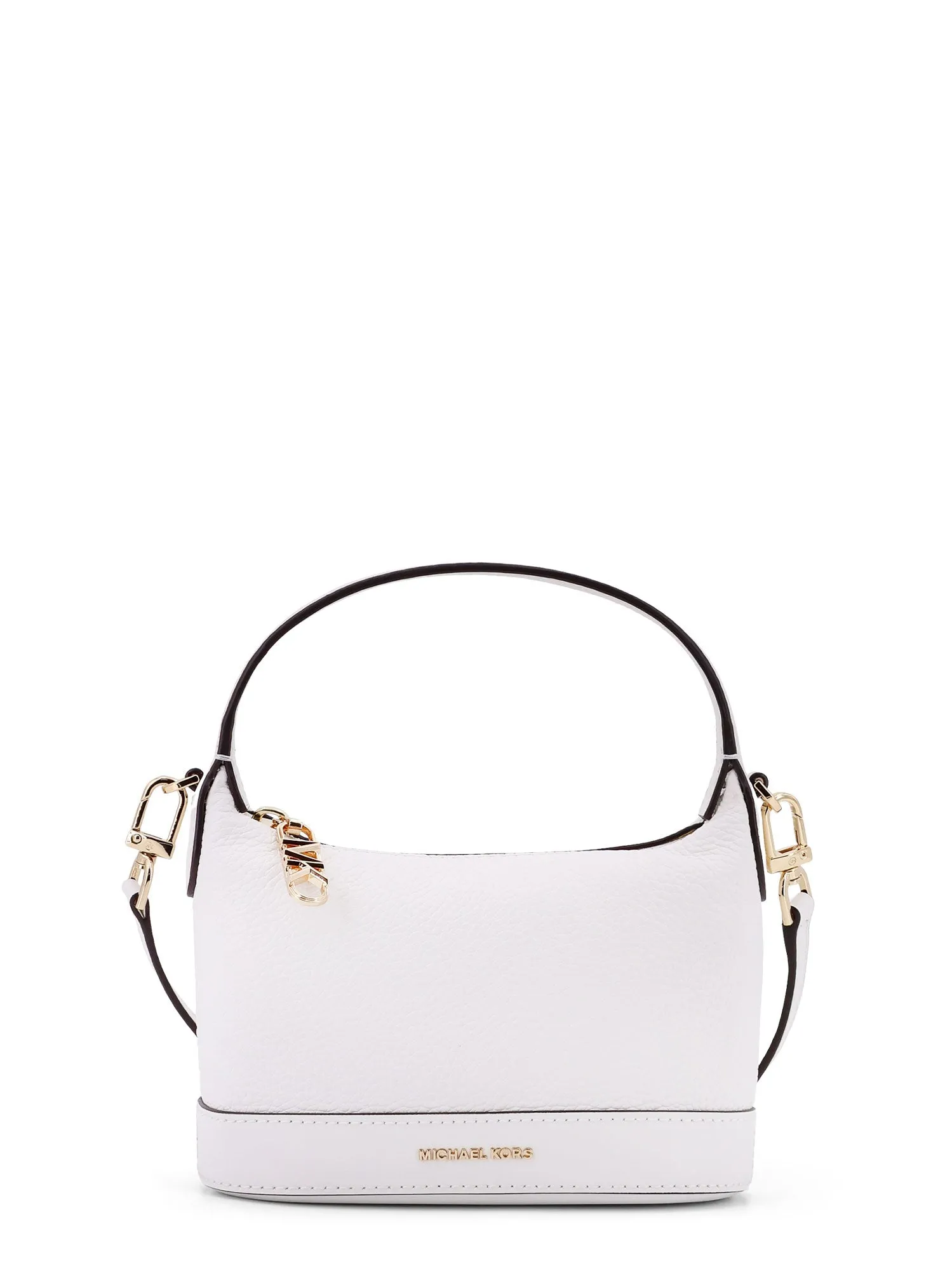 Wythe Leather Handbag With Frontal Logo