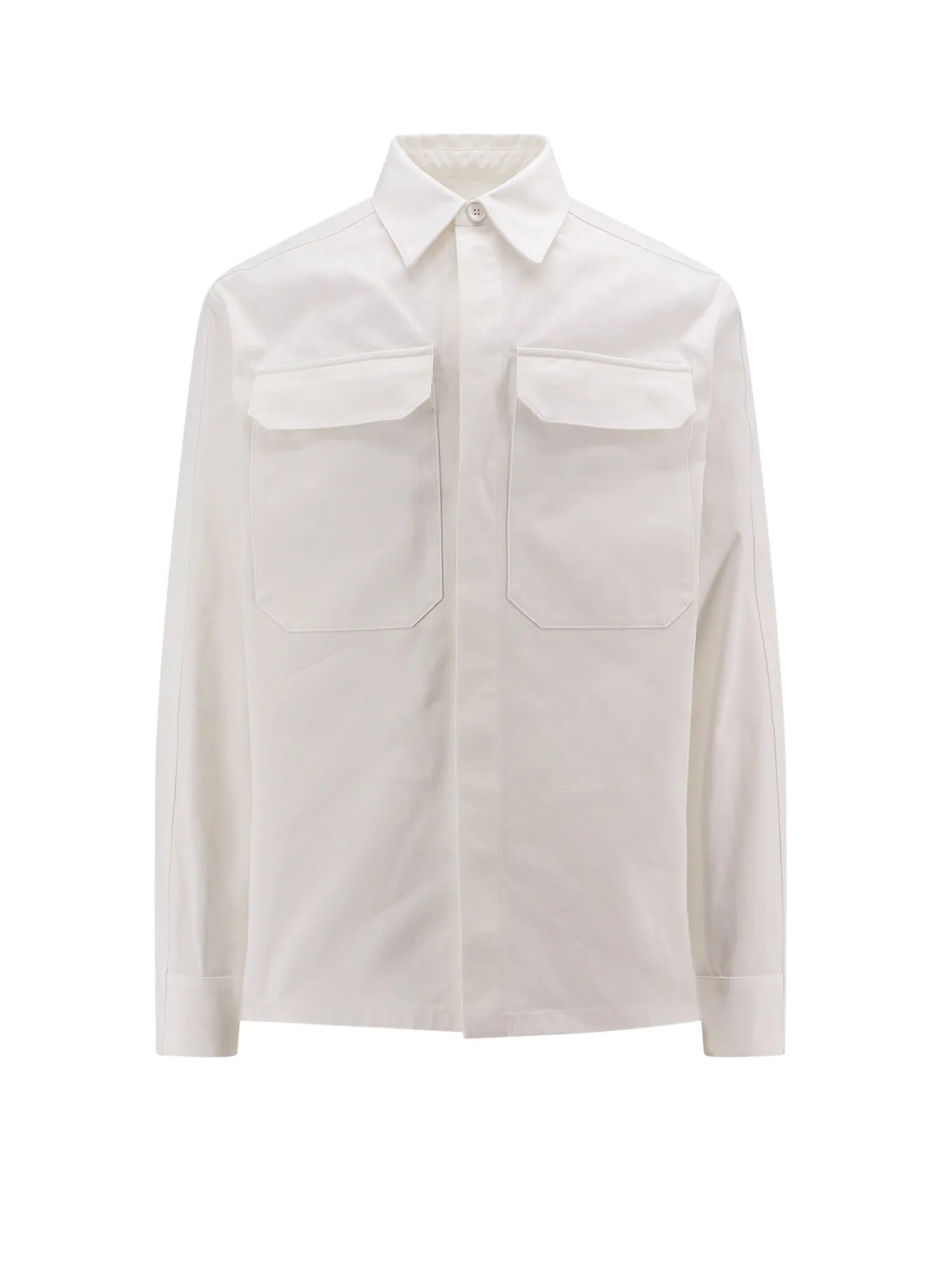 Cotton Shirt With Side White Band