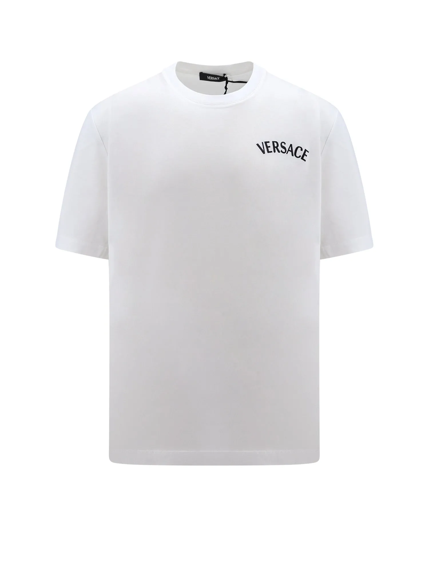 Cotton Jersey T-Shirt With Logo Embroidery