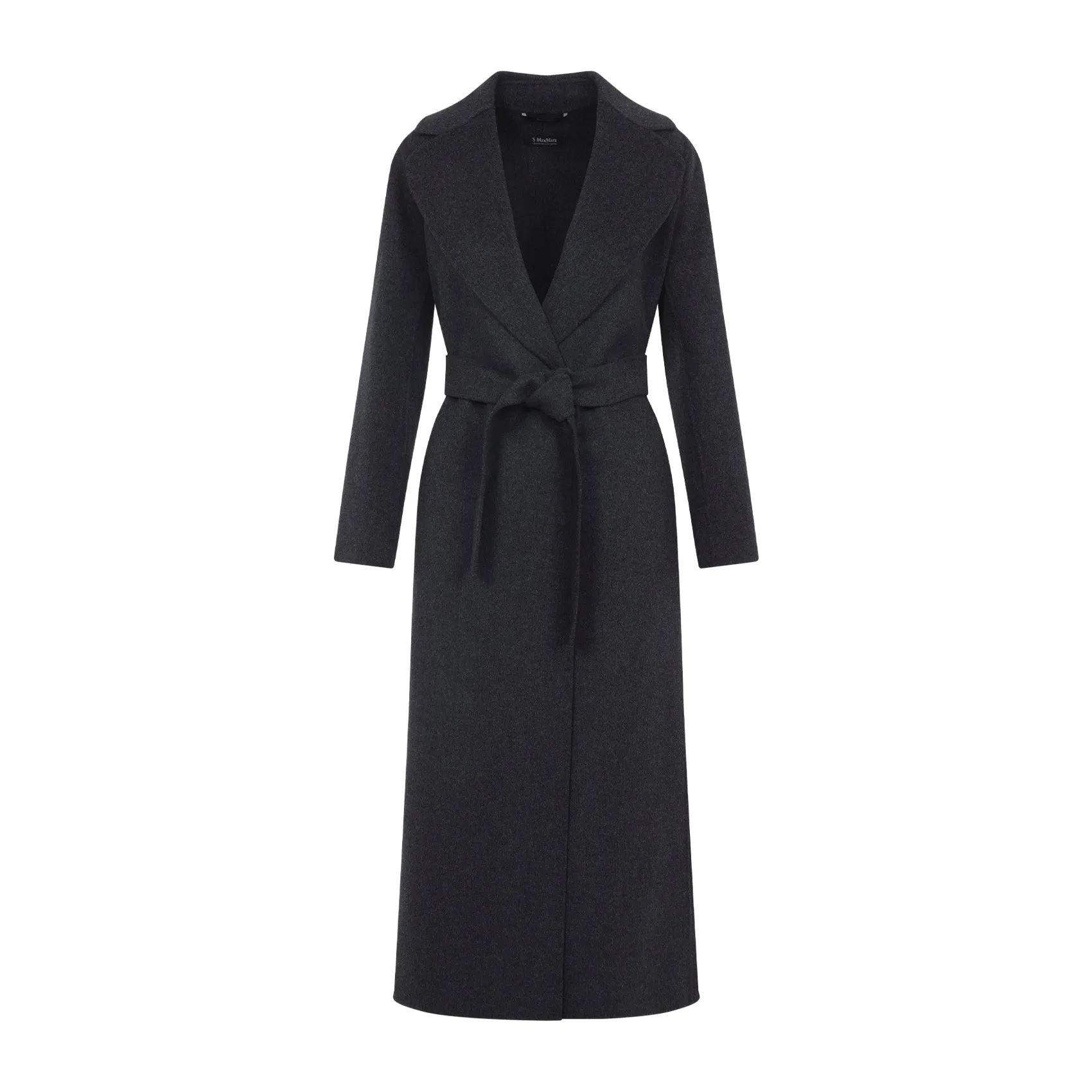 Dark Grey Melange Poldo Wool Coat
