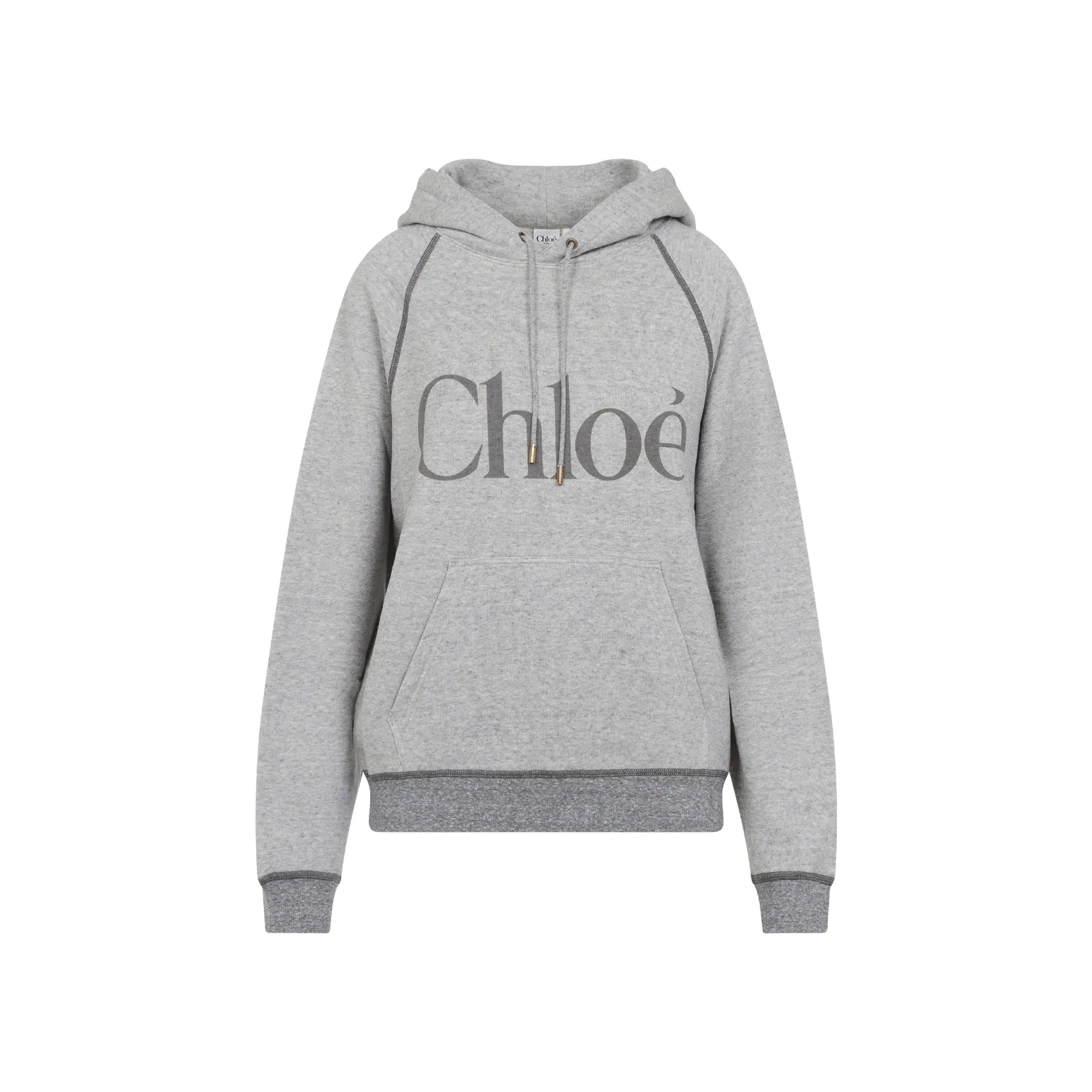 Vapor Grey Cotton Hoodie