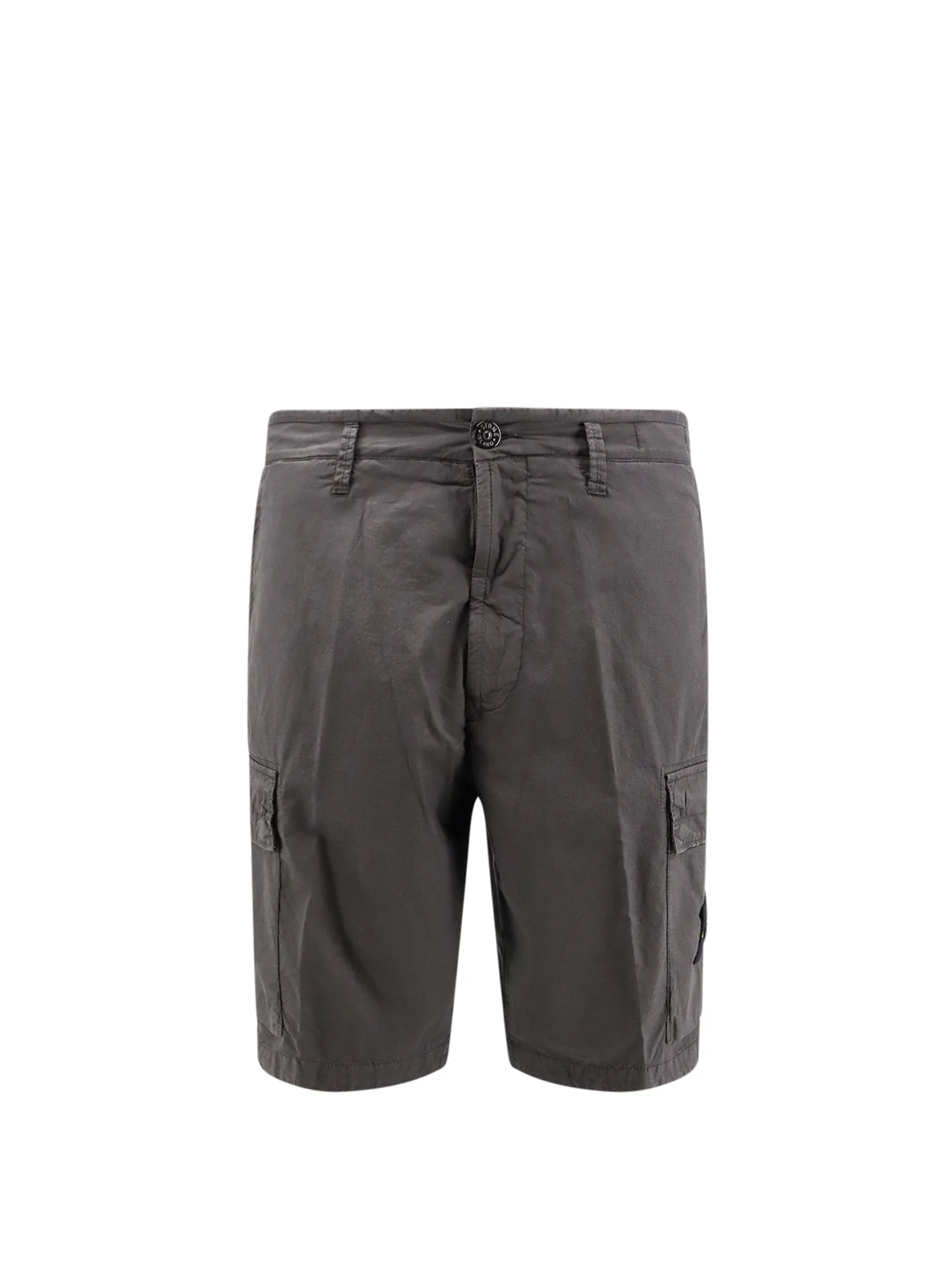 Cotton Bermuda Shorts With Removable Iconic Patch